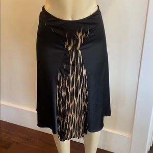 Leopard print and black Cavalli